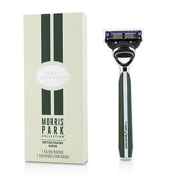 THE ART OF SHAVING MORRIS PARK COLLECTION RAZOR - BRITISH RACING GREEN 1PC