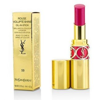 YVES SAINT LAURENT ROUGE VOLUPTE SHINE - # 59 FUCHSIA JUMPSUIT 4.5G/0.15OZ