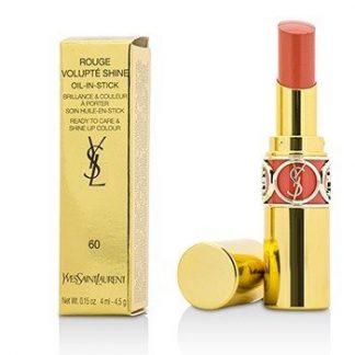 YVES SAINT LAURENT ROUGE VOLUPTE SHINE - # 60 ROSE MARCEAU 4.5G/0.15OZ