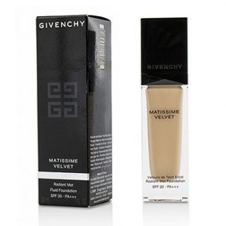 GIVENCHY MATISSIME VELVET RADIANT MAT FLUID FOUNDATION SPF 20 - #02 MAT SHELL 30ML/1OZ