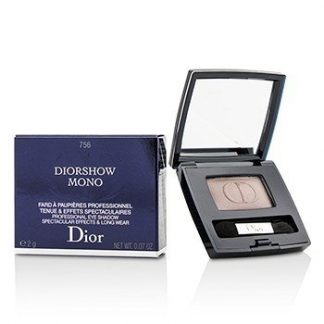 CHRISTIAN DIOR DIORSHOW MONO PROFESSIONAL SPECTACULAR EFFECTS &AMP; LONG WEAR EYESHADOW - # 756 FRONT ROW 2G/0.07OZ