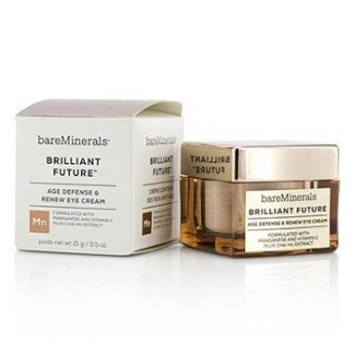 BAREMINERALS BRILLIANT FUTURE AGE DEFENSE &AMP; RENEW EYE CREAM 15ML/0.5OZ