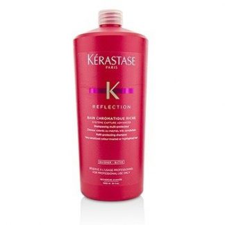 KERASTASE REFLECTION BAIN CHROMATIQUE RICHE MULTI-PROTECTING SHAMPOO (VERY SENSITIZED COLOUR-TREATED OR HIGHLIGHTED HAIR) 1000ML/34OZ