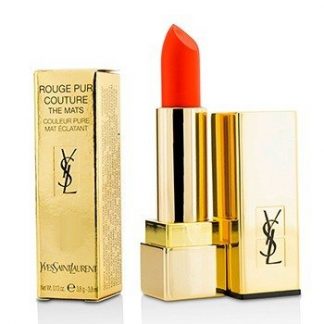 YVES SAINT LAURENT ROUGE PUR COUTURE THE MATS - # 220 CRAZY TANGERINE 3.8G/0.13OZ