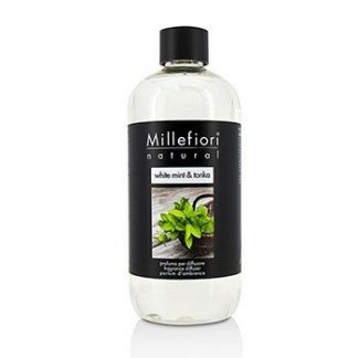 MILLEFIORI NATURAL FRAGRANCE DIFFUSER REFILL - WHITE MINT &AMP; TONKA 500ML/16.9OZ