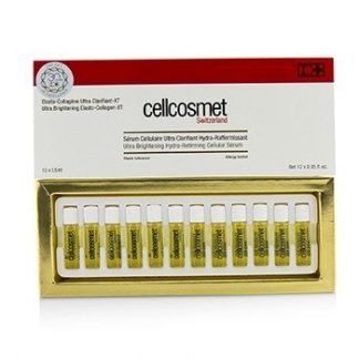 CELLCOSMET &AMP; CELLMEN CELLCOSMET ULTRA BRIGHTENING ELASTO-COLLAGEN-XT (ULTRA BRIGHTENING HYDRA-REFIRMING CELLULAR SERUM) 12X1.5ML/0.05OZ