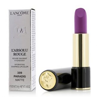 LANCOME L' ABSOLU ROUGE HYDRATING SHAPING LIPCOLOR - # 389 PARADIS (MATTE) 3.4G/0.12OZ