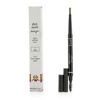 SISLEY PHYTO SOURCILS DESIGN 3 IN 1 BROW ARCHITECT PENCIL - # 2 CHATAIN 2X0.2G/0.007OZ
