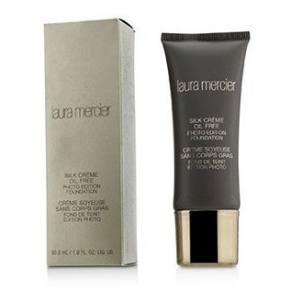 LAURA MERCIER SILK CREME OIL FREE PHOTO EDITION FOUNDATION - #TRUFFLE 30ML/1OZ