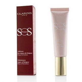 CLARINS SOS PRIMER - # 01 ROSE (MINIMIZES SIGNS OF FATIGUE) 30ML/1OZ