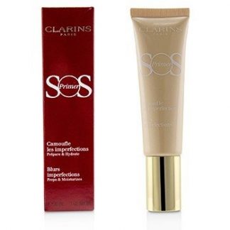 CLARINS SOS PRIMER - # 02 PEACH (BLURS IMPERFECTIONS) 30ML/1OZ