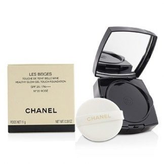 CHANEL LES BEIGES HEALTHY GLOW GEL TOUCH FOUNDATION SPF 25 - # N22 ROSE 11G/0.38OZ