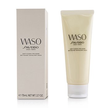 SHISEIDO WASO SOFT+CUSHY POLISHER 75ML/2.7OZ