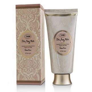 SABON SILKY BODY MILK - GREEN ROSE 200ML/7OZ