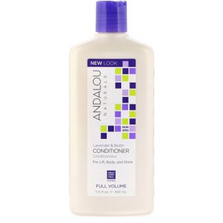 ANDALOU NATURALS, CONDITIONER, FULL VOLUME, FOR LIFT, BODY, AND SHINE, LAVENDER & BIOTIN, 11.5 FL OZ / 340ml