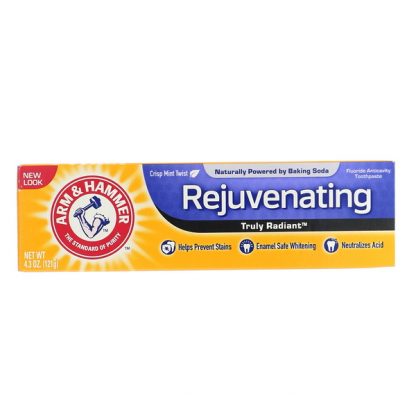 ARM & HAMMER, TRULY RADIANT, REJUVENATING TOOTHPASTE, FRESH MINT TWIST, 4.3 OZ / 121g