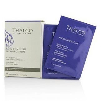 THALGO HYALURONIQUE HYALURONIC EYE-PATCH MASKS (SALON SIZE) 12X2PATCHS