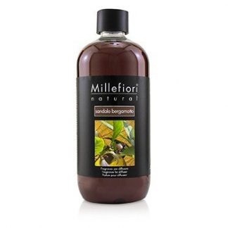 MILLEFIORI NATURAL FRAGRANCE DIFFUSER REFILL - SANDALO BERGAMOTTO 500ML/16.7OZ