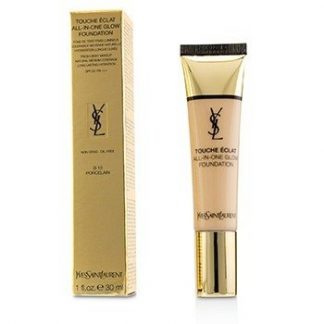 YVES SAINT LAURENT TOUCHE ECLAT ALL IN ONE GLOW FOUNDATION SPF 23 - # B10 PORCELAIN 30ML/1OZ