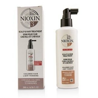 NIOXIN DIAMETER SYSTEM 3 SCALP &AMP; HAIR TREATMENT (COLORED HAIR, LIGHT THINNING, COLOR SAFE) 200ML/6.76OZ