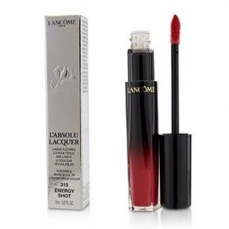 LANCOME L'ABSOLU LACQUER BUILDABLE SHINE &AMP; COLOR LONGWEAR LIP COLOR - # 315 ENERGY SHOT 8ML/0.27OZ