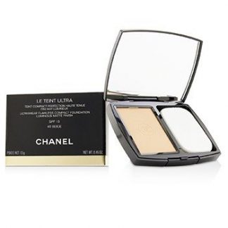 CHANEL LE TEINT ULTRA ULTRAWEAR FLAWLESS COMPACT FOUNDATION LUMINOUS MATTE FINISH SPF15 - # 40 BEIGE 13G/0.45OZ