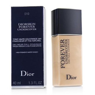 CHRISTIAN DIOR DIORSKIN FOREVER UNDERCOVER 24H WEAR FULL COVERAGE WATER BASED FOUNDATION - # 010 IVORY 40ML/1.3OZ