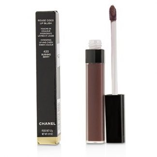 CHANEL ROUGE COCO LIP BLUSH HYDRATING LIP AND CHEEK COLOUR - # 420 BURNING BERRY 5.5G/0.19OZ