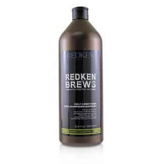 REDKEN BREWS DAILY CONDITIONER (FOR ALL HAIR TYPES) 1000ML/33.8OZ