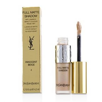 YVES SAINT LAURENT FULL MATTE SHADOW - # 4 INNOCENT BEIGE 4.5ML/0.15OZ