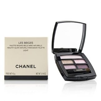 CHANEL LES BEIGES HEALTHY GLOW NATURAL EYESHADOW PALETTE - # LIGHT 4.5G/0.16OZ