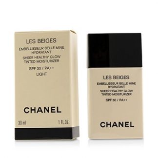 CHANEL LES BEIGES SHEER HEALTHY GLOW TINTED MOISTURIZER SPF 30 - # LIGHT 30ML/1OZ