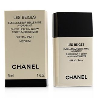 CHANEL LES BEIGES SHEER HEALTHY GLOW TINTED MOISTURIZER SPF 30 - # MEDIUM 30ML/1OZ