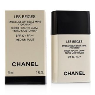 CHANEL LES BEIGES SHEER HEALTHY GLOW TINTED MOISTURIZER SPF 30 - # MEDIUM PLUS 30ML/1OZ