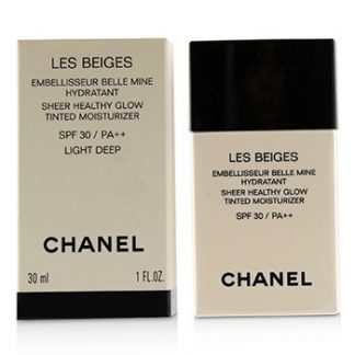 CHANEL LES BEIGES SHEER HEALTHY GLOW TINTED MOISTURIZER SPF 30 - # LIGHT DEEP 30ML/1OZ