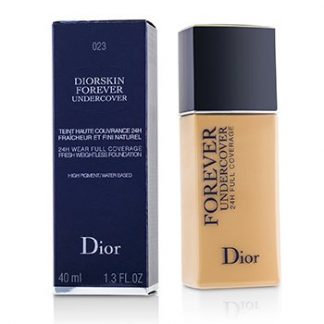 CHRISTIAN DIOR DIORSKIN FOREVER UNDERCOVER 24H WEAR FULL COVERAGE WATER BASED FOUNDATION - # 023 PEACH 40ML/1.3OZ