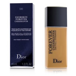 CHRISTIAN DIOR DIORSKIN FOREVER UNDERCOVER 24H WEAR FULL COVERAGE WATER BASED FOUNDATION - # 040 HONEY BEIGE 40ML/1.3OZ