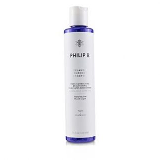 PHILIP B ICELANDIC BLONDE SHAMPOO (TONE CORRECTING BRIGHTENING ELIMINATES BRASSINESS - BLONDE, GRAY, SILVER HAIR) 220ML/7.4OZ