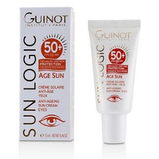 GUINOT SUN LOGIC SUN LOGIC AGE SUN ANTI-AGEING SUN EYE CREAM SPF 50+ 15ML/0.44OZ