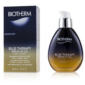 BIOTHERM BLUE THERAPY SERUM-IN-OIL NIGHT - FOR ALL SKIN TYPES 50ML/1.69OZ