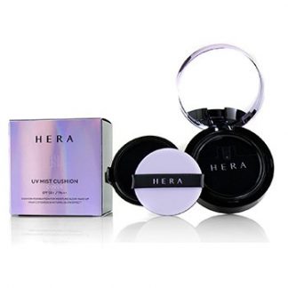 HERA UV MIST CUSHION COVER HIGH COVERAGE &AMP; NATURAL GLOW SPF50 WITH EXTRA REFILL - # C23 BEIGE COVER 2X15G/0.5OZ