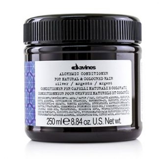 DAVINES ALCHEMIC CONDITIONER - # SILVER (FOR NATURAL &AMP; COLOURED HAIR) 250ML/8.84OZ