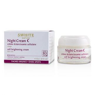 MARY COHR SWHITE NIGHT CREAM - CELL BRIGHTENING CREAM 50ML/1.6OZ