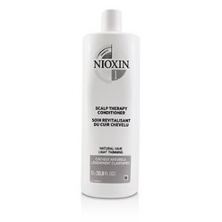 NIOXIN DENSITY SYSTEM 1 SCALP THERAPY CONDITIONER (NATURAL HAIR, LIGHT THINNING) 1000ML/33.8OZ