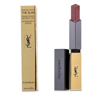 YVES SAINT LAURENT ROUGE PUR COUTURE THE SLIM LEATHER MATTE LIPSTICK - # 9 RED ENIGMA 2.2G/0.08OZ