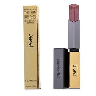 YVES SAINT LAURENT ROUGE PUR COUTURE THE SLIM LEATHER MATTE LIPSTICK - # 5 PECULIAR PINK 2.2G/0.08OZ
