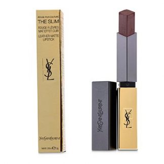 YVES SAINT LAURENT ROUGE PUR COUTURE THE SLIM LEATHER MATTE LIPSTICK - # 18 REVERSE RED 2.2G/0.08OZ