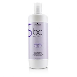 SCHWARZKOPF BC BONACURE KERATIN SMOOTH PERFECT MICELLAR SHAMPOO (FOR UNMANAGEABLE HAIR) 1000ML/33.8OZ