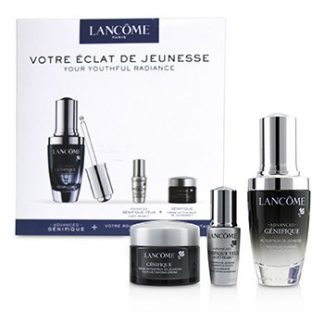 LANCOME GENIFIQUE YOUR YOUTHFUL RADIANCE SET: GENIFIQUE CONCENTRATE 30ML + GENIFIQUE YEUX LIGHT-PEARL 5ML + GENIFIQUE CREAM 15ML 3PCS