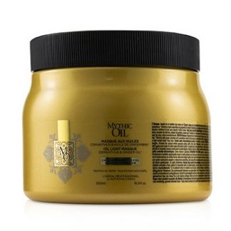 L'OREAL PROFESSIONNEL MYTHIC OIL OIL LIGHT MASQUE WITH OSMANTHUS &AMP; GINGER OIL (NORMAL TO FINE HAIR) 500ML/16.9OZ